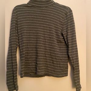 striped Mockneck